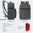 thumbnail image 2 of Mochila de Picnic Vogano con Juego para 2 Personas y Compartimento Refrigerado, 2 of 7