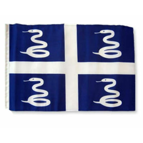 12x18 12"x18" Martinique Sleeve Flag Boat Car Garden