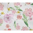 thumbnail image 4 of oneOone Cotton Flex White Fabric Flower & Leaves Watercolor Fabric For Sewing Print Craft Fabric By The Yard 40 Inche Wide, 4 of 4