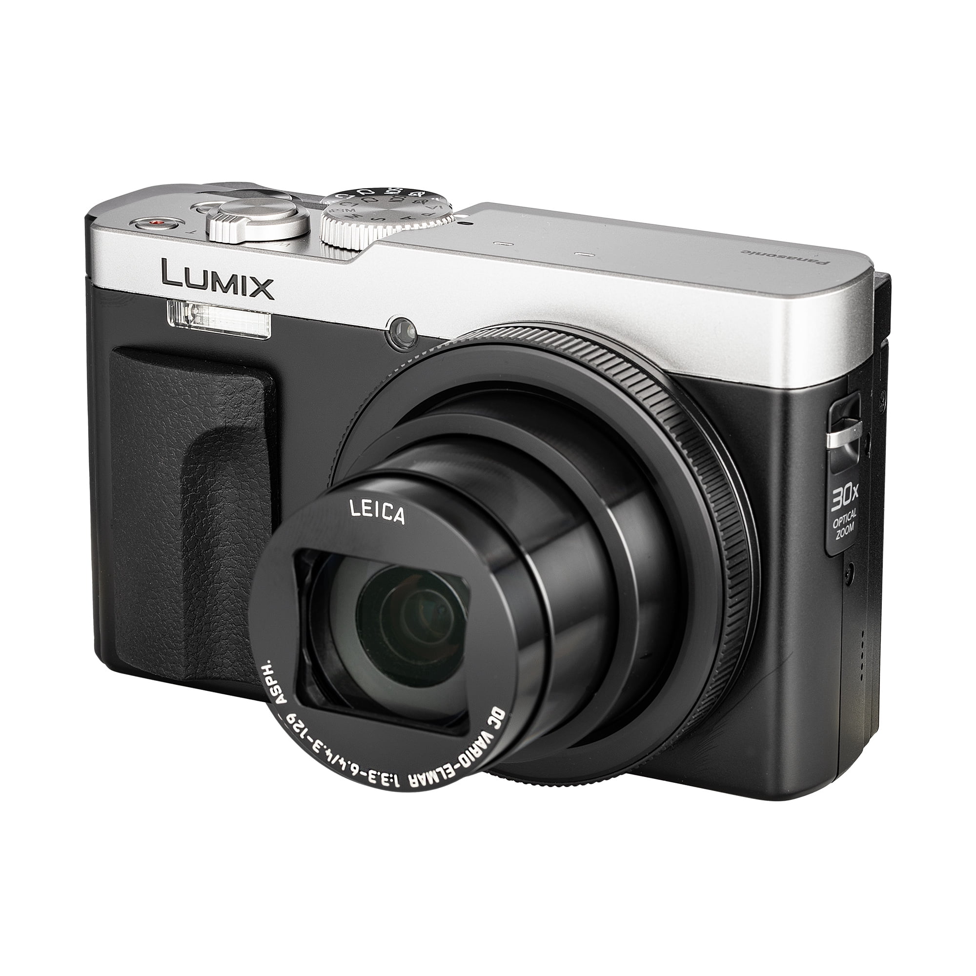 Panasonic LUMIX TZ/ZS99 Point and Shoot Camera, Compact Camera for Travel with 30x Zoom with 24-720mm Zoom Lens, and 4K Video/Photo, Great for Travel and Concerts, DC-TZ99 (Silver)