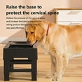 thumbnail image 4 of Elevated Dog Bowls, 4 Adjustable Heights Raised Dog Bowl Stand with Stainless Steel Dog Food Bowls, Anti Slip Dog Water Bowl for Small Medium Large Dogs & Pets, 4 of 9