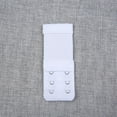 thumbnail image 6 of HEMOTON Women's Comfortable Bra Extenders with Elastic Straps for Added Room during Pregnancy or Weight Gain White 2 Hooks, 6 of 8