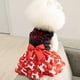 thumbnail image 4 of Vestido para perro CuteBone Merry Christmas Velvet Red XS Small, 4 of 6