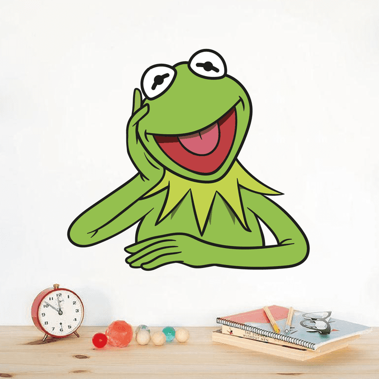 DS Designs Kermit The Frog Wall Decal Sticker - Walmart.com