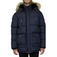 thumbnail image 1 of Men's Heavyweight Parka Jacket Coat With Detachable Hood, 1 of 6