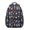 Astronaut and Sun, variant on Astronaut and Alien Blue Pattern Backpack for School, Cute School Bag with Adjustable Shoulder Straps and Padded Back, 15.3"x11"x6.7"