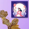 thumbnail image 2 of Cuadro Canva Listo Para Colgar Tipo Galería Geisha 100X100 cm, 2 of 4