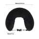 thumbnail image 3 of Almohada de Viaje Rellenable con Bolsa de Almacenamiento - Almohada Cervical En Forma de U para Avión, Coche, Camping - Diseño Autollenable Que Ahorra Espacio, Tela de Terciopelo Suave, Correa Ajusta, 3 of 4