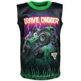 thumbnail image 4 of Monster Jam Little Boys T-Shirt Tank Top and Mesh Shorts 3 Piece Outfit Set Toddler to Big Kid, 4 of 5