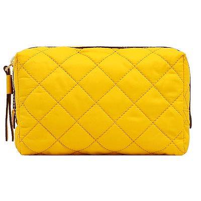 Tory Burch Perry Quilted Nylon Small Cosmetic Case 
