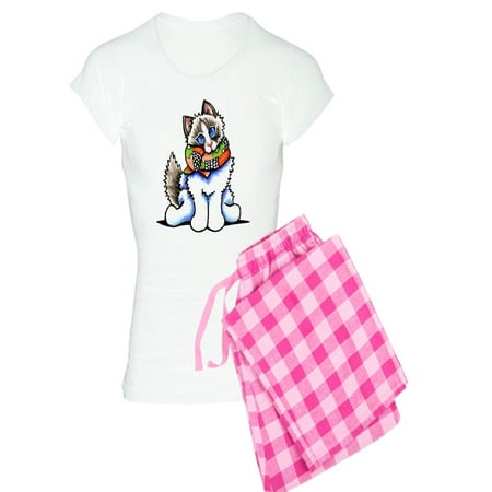 

CafePress - Ragdoll Scarf Pajamas - Women s Light Pajamas