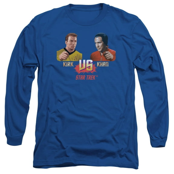 Star Trek - Kirk Vs Khan - Long Sleeve Shirt - Medium