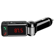 Bracketron RoadTripper Bluetooth FM Transmitter for Car, Truck, RV, Bus & Boat, Hands-Free Calling with Noise-Canceling Mic, Dual USB Charger (5V/2.1A), LED FM Display, Wireless Music Streaming