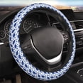 thumbnail image 4 of Uemuo Whale Printed Car Elastic Steering Wheel Cover - Universal Car Accessory for Diverse Cars Anti-Slip, and Comfortable- 15", 4 of 8