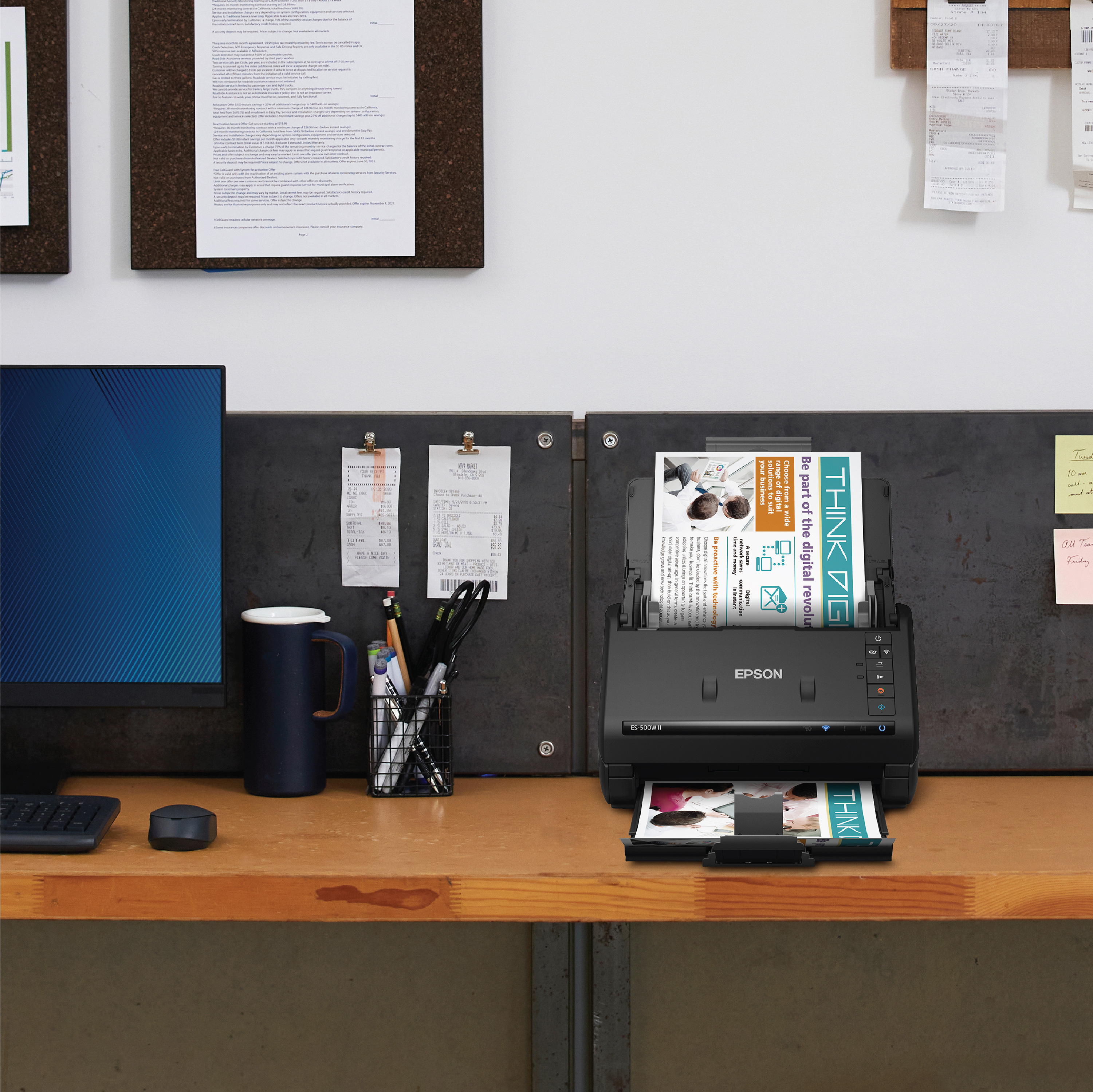 Epson ES-500W II Wireless Duplex Document Scanner photo 7