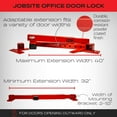 thumbnail image 5 of Equipment Lock Co.:  Job Office Door Lock - Combo:  Office Trailer & Warehouse Man Door Lock, 5 of 7