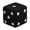 Black, variant on Seat Vanity Stool Lamb Wool Ottoman Footstool Modern Living Room Bedroom Dorm Stool Cubic Dices Pattern Ottoman Foot Rest
