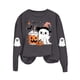 thumbnail image 4 of Ailaofu Halloween Cute Sweatshirt For Women Long Sleeve Pullover Graphic Basic Tops Casual Fall Fashion Sweatshirts, 4 of 7