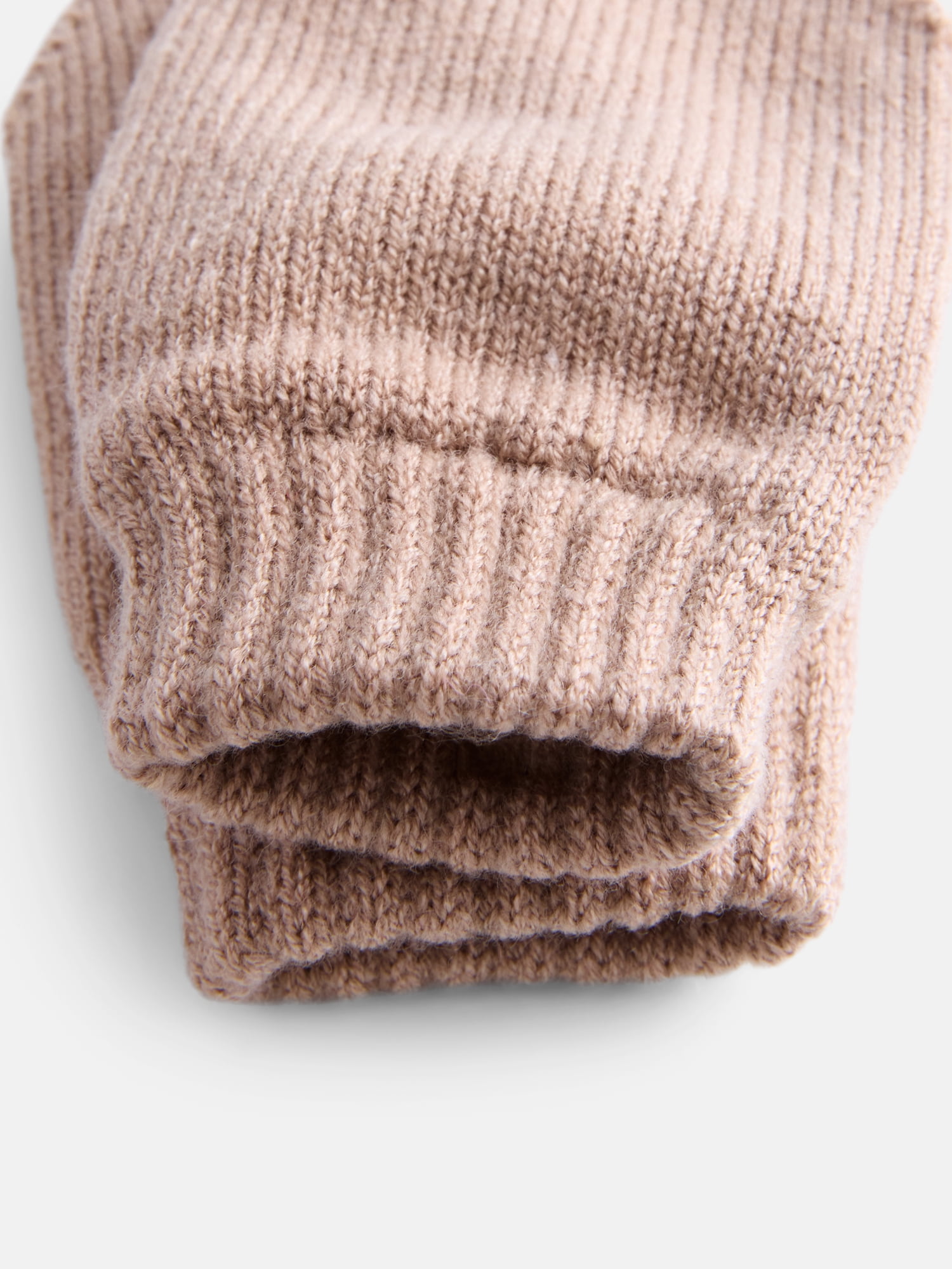 Wonder Nation Baby Boys or Girls Pom Pom Beanie and Mittens Set, 2 Piece, One Size
