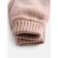 thumbnail image 3 of Wonder Nation Baby Boys or Girls Pom Pom Beanie and Mittens Set, 2 Piece, One Size, 3 of 4