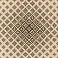 thumbnail image 1 of Ahgly Company Machine Washable Indoor Square Transitional Saddle Brown Area Rugs, 8' Square, 1 of 7