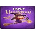 thumbnail image 4 of Dreamtimes Happy Halloween Witch Area Rug 72x48in Trick Or Treat Non-Slip Floor Carpet Comfort Floor Mats Decor for Indoor Living Dining Room and Bedroom Area, 4 of 7