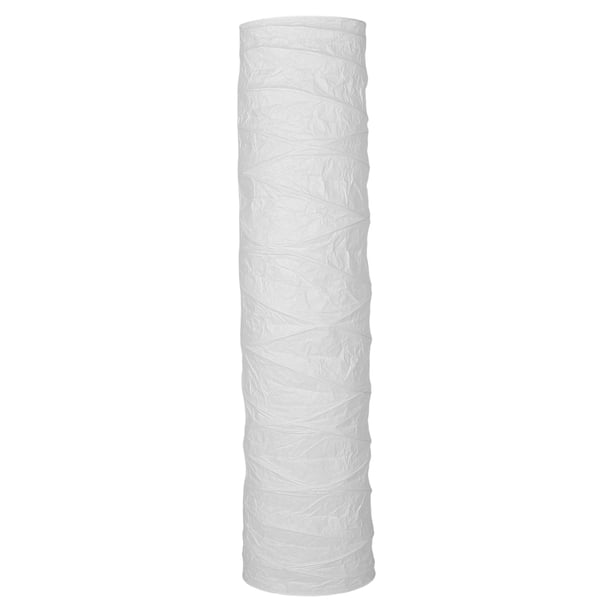 Pantalla de lámpara de pie de papel japonés: Pantalla de lámpara de papel plegable de repuesto para sala de estar, dormitorio, oficina, decoración minimalista moderna.