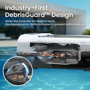 Aiper EcoSurfer M2 Automatic Pool Skimmer, Solar-Powered Robotic Surface Cleaner with 24/7 Cleaning, App Control & 150μm Ultra-Fine Filter