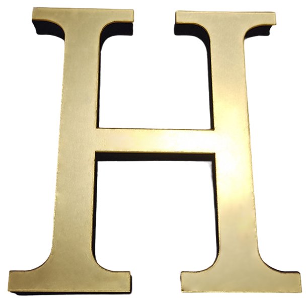 Letras Inglesas Pegatinas Pared 20 Cm Calcomanías 3d Acrílico para Del (h)