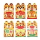 thumbnail image 3 of 12 Piezas de Dibujos Animados sobre Rojo Chino Hong Bao Wrap Bolsas Dinero Rojo, 3 of 9