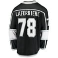 thumbnail image 3 of Men's Fanatics Alex Laferriere Black Los Angeles Kings Home Premier Breakaway Player Jersey, 3 of 3