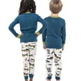thumbnail image 3 of LazyOne Warm Long-Sleeve PJ Sets for Girls and Boys, Asleep at The Reel, Funny Animal Kids' Pajama Sets, 3 of 7