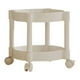 thumbnail image 2 of Mesa Auxiliar Mvil Con Ruedas, Estructura Metlica, 45, 7 X 61 X 91, 4 Cm, Construccin Robusta, Mltiples Usos Para Sala De Estar O Dormitorio, Paquete De 1, Color Negro, Ukhbmc, 2 of 8