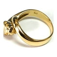 thumbnail image 2 of 14k Yellow Gold Panther Signet Womens Ring, 7, 2 of 4