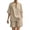 *Beige, variant on VBVC Women's 2 Piece Cotton-Linen Outfit Set,Short Sleeve Top and Elastic Waist Shorts for Women,Ladies Lightweight V-Neck Loungewear with Pockets,Beige,S-3XL