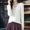 White, variant on Vinsonshop Womens V Neck Sweaters Long Sleeve Ribbed Knit Pullover Tops Casual Fall Clothes Winter Warm Basic Jumpers Everyday Wear Beige L