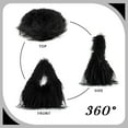 thumbnail image 3 of Faux Fur Tote Bag for Women Y2K Fluffy Handbag Purse Small Cute Plush Shoulder Bag Furry Hobo Bag with Chain, 3 of 7