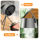 thumbnail image 3 of Campana extractora de velocidad ajustable, uso versátil y filtros desmontables, campana extractora portátil y funcionamiento silencioso para cocinar, diseño compacto y limpieza conveniente para, 3 of 8