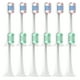 thumbnail image 3 of 10/12 piezas de repuesto para cabezales de cepillo de dientes eléctrico sónico XIAOMI T300/500/700, boquillas de cerdas suaves DuPont, envasado al vacío, 3 of 5