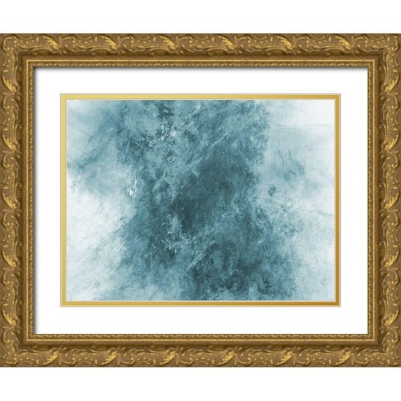 Lewis, Sheldon 24x19 Gold Ornate Wood Framed with Double Matting Museum Art Print Titled - Winza
