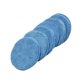 thumbnail image 2 of 6 esponjas aplicadoras de cera de 5 pulgadas para pulir y limpiar cristales de vehículos (azul), 2 of 7