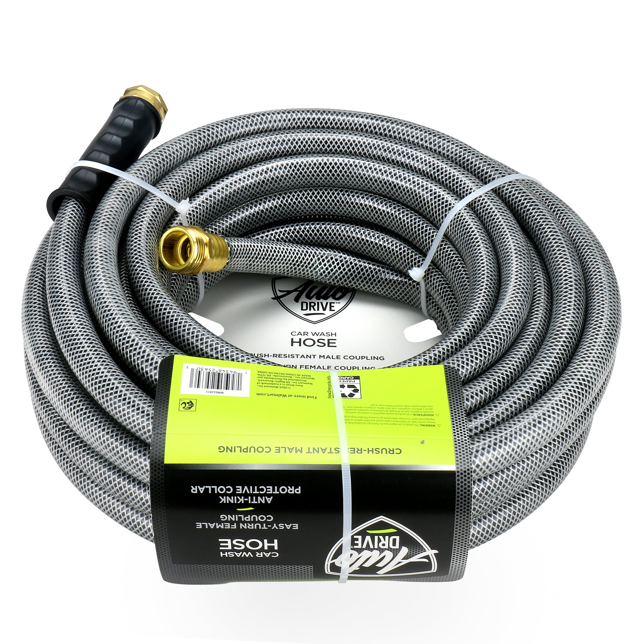 Auto Drive 50 ft. PVC/Hybrid Car Wash Hose