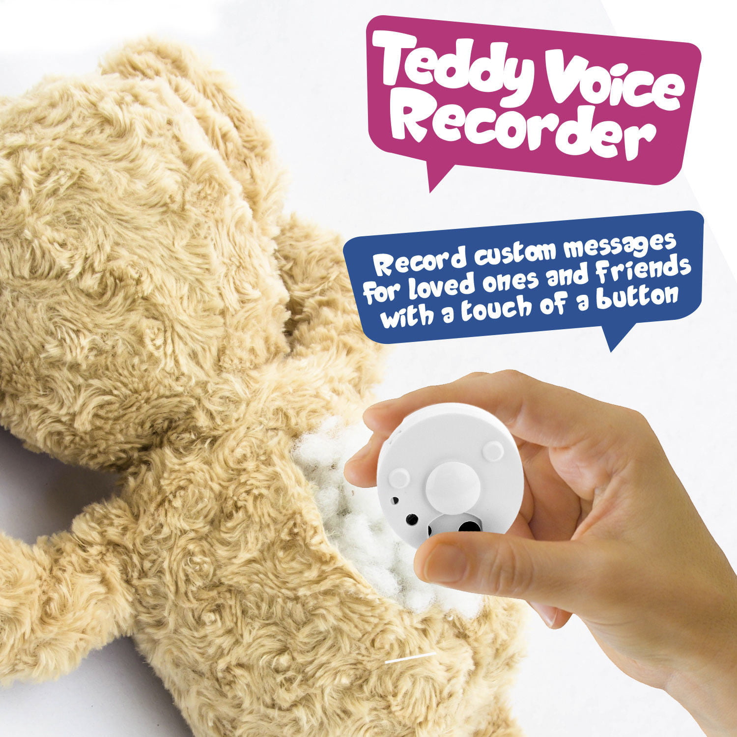 stuffed animal voice message