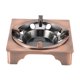 thumbnail image 3 of Estufa de camping, estufa de fondue, estufa de campamento estable, caldera de fuego de aleación de aluminio, olla caliente Color Bronce, 3 of 9