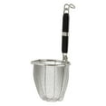 thumbnail image 1 of UPGRATOR Ramen Basket Strainer Wooden Stainless Steel Simple Design Cooking Aid 1Pack, 1 of 4