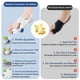 thumbnail image 3 of Corrector de Juanetes para Mujer y Hombres con Dedo Grande, Férula Ajustable para Alivio Del Dolor, Corrección de Hallux Valgus, Blanco, 3 of 9