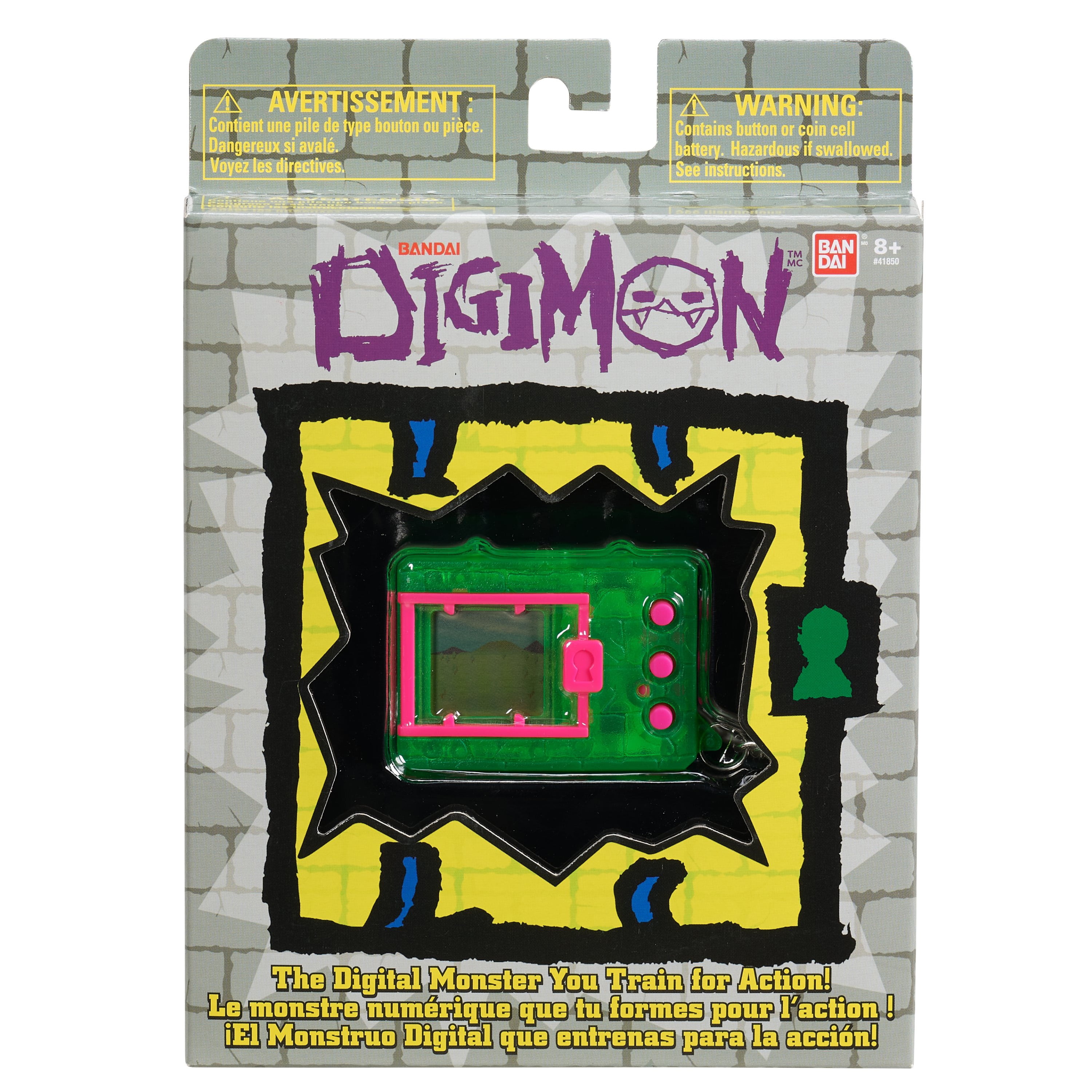 WAVE 3 TRANSPARENT NEON GREEN Bandai Digimon Digivice ENGLISH NEW AVAILABLE NOW 