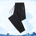thumbnail image 2 of Migroa Mens Athletic Sweatpants with Zipper Pockets Men's Lightweight Hiking Pants Workout Gym Joggers Pants for Men Running Jogging Pants Clear M, 2 of 5