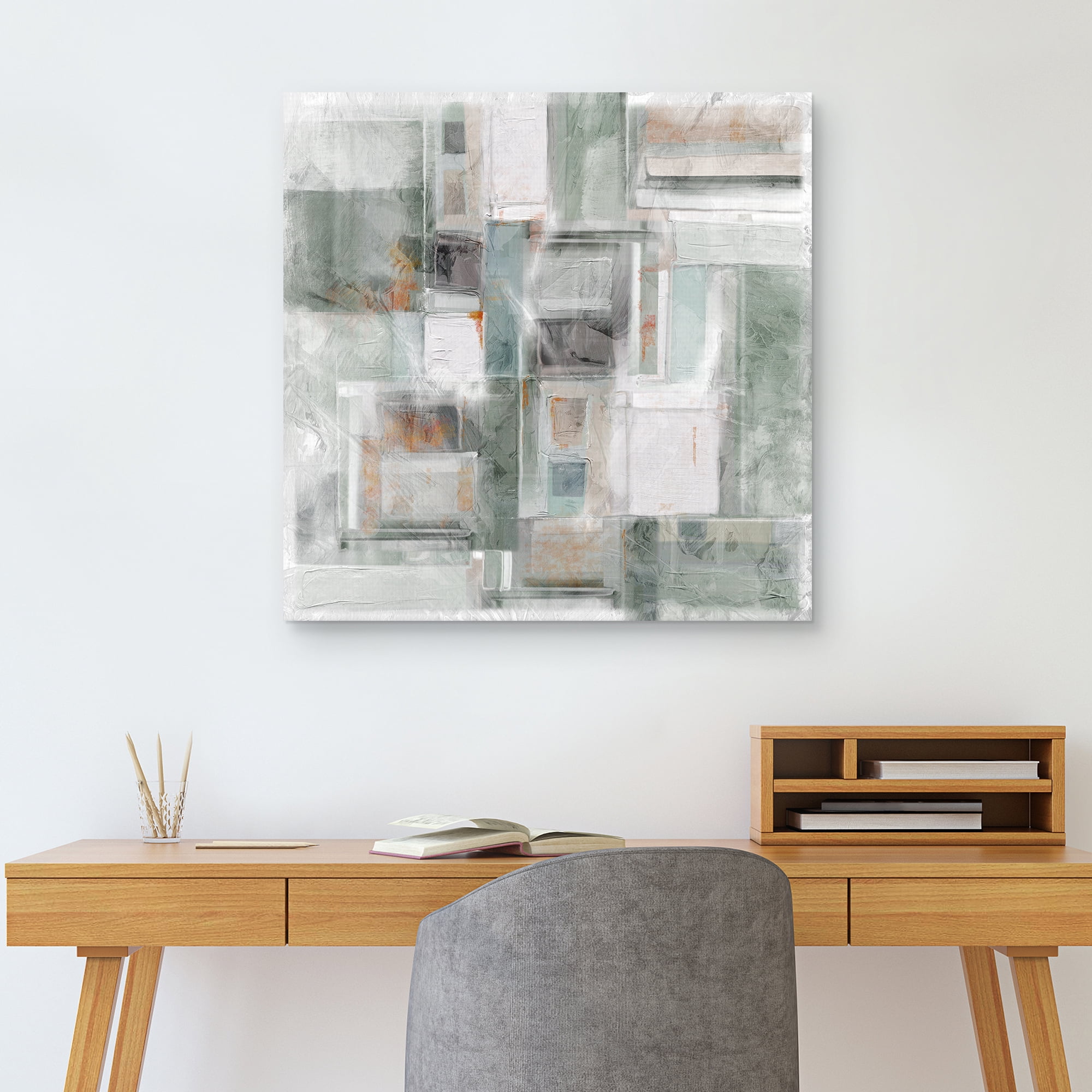Cubist I by Studio Arts Canvas Art Print, 1.5" x 35"