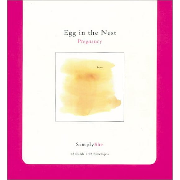 Simply She: Egg in the Nest Pregnancy - Note Cards